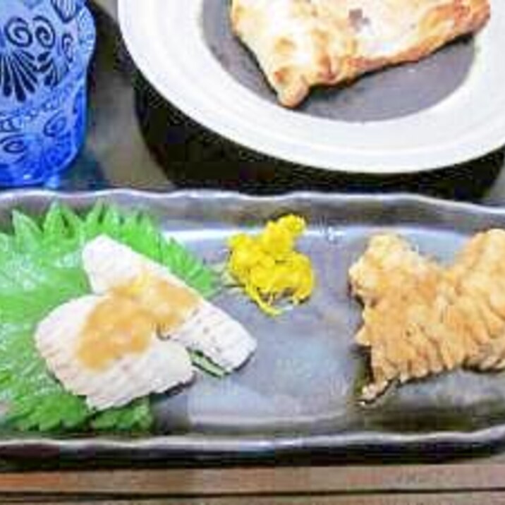 鱧料理　第６弾☆　目に鮮やかな料亭風「温ハモ」